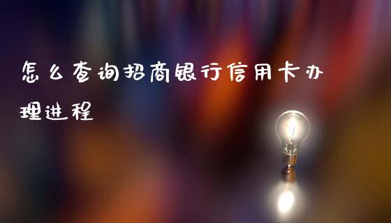 怎么查询招商银行信用卡办理进程_https://m.jnlaobingbanjia.com_全球市场_第1张