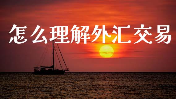 怎么理解外汇交易_https://m.jnlaobingbanjia.com_股市新闻_第1张