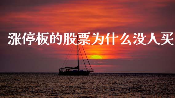 涨停板的股票为什么没人买_https://m.jnlaobingbanjia.com_区块链_第1张