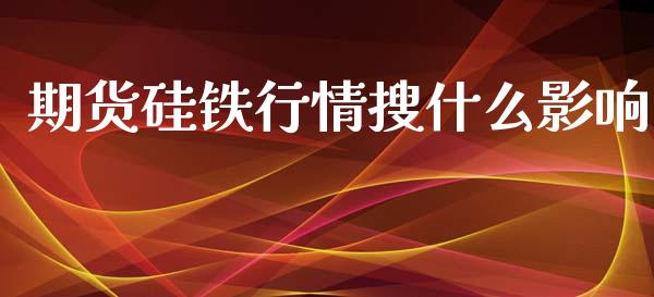 期货硅铁行情搜什么影响_https://m.jnlaobingbanjia.com_金融监管_第1张