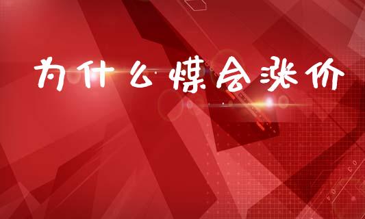 为什么煤会涨价_https://m.jnlaobingbanjia.com_股市新闻_第1张