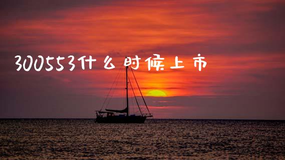 300553什么时候上市_https://m.jnlaobingbanjia.com_股市新闻_第1张