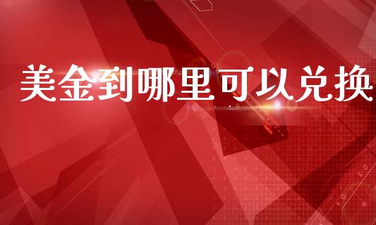 美金到哪里可以兑换_https://m.jnlaobingbanjia.com_股市新闻_第1张