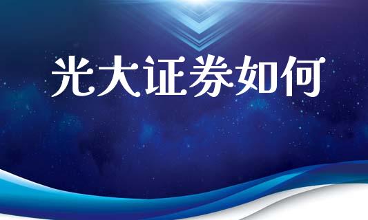 光大证券如何_https://m.jnlaobingbanjia.com_区块链_第1张