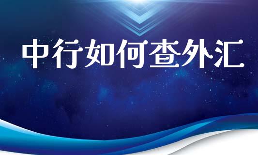 中行如何查外汇_https://m.jnlaobingbanjia.com_基金市场_第1张