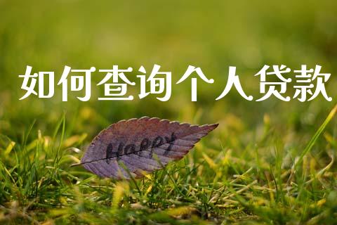 如何查询个人贷款_https://m.jnlaobingbanjia.com_区块链_第1张
