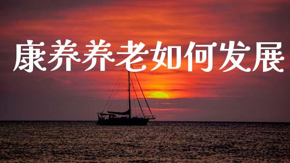 康养养老如何发展_https://m.jnlaobingbanjia.com_股市新闻_第1张