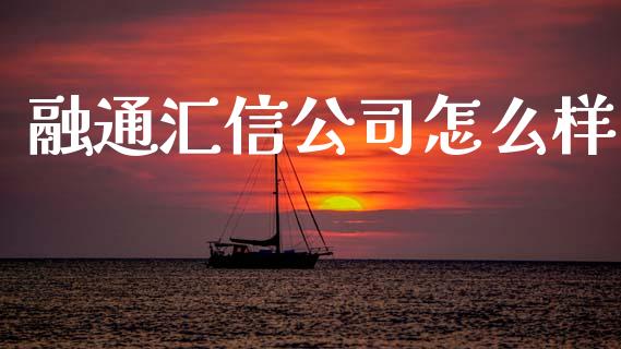 融通汇信公司怎么样_https://m.jnlaobingbanjia.com_全球市场_第1张