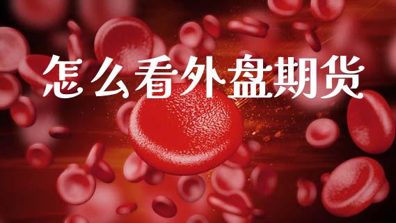 怎么看外盘期货_https://m.jnlaobingbanjia.com_区块链_第1张
