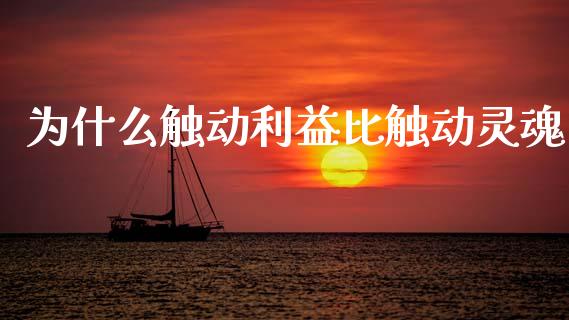 为什么触动利益比触动灵魂_https://m.jnlaobingbanjia.com_全球市场_第1张