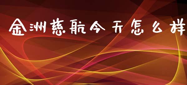 金洲慈航今天怎么样_https://m.jnlaobingbanjia.com_理财规划_第1张