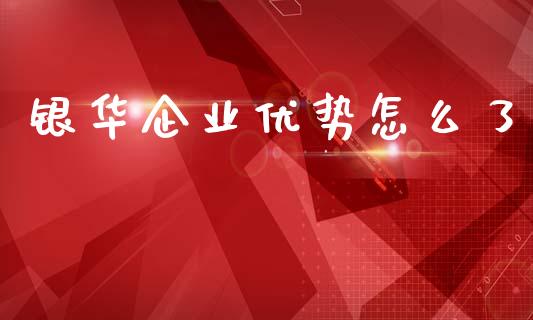 银华企业优势怎么了_https://m.jnlaobingbanjia.com_全球市场_第1张