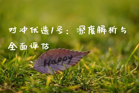 对冲优选1号：深度解析与全面评估_https://m.jnlaobingbanjia.com_全球市场_第1张