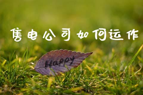 售电公司如何运作_https://m.jnlaobingbanjia.com_区块链_第1张