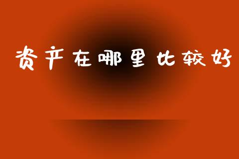 资产在哪里比较好_https://m.jnlaobingbanjia.com_基金市场_第1张