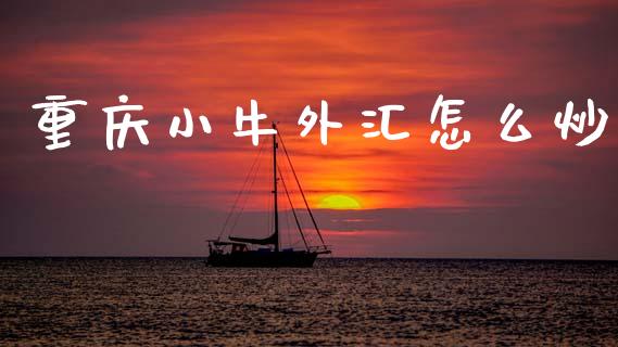 重庆小牛外汇怎么炒_https://m.jnlaobingbanjia.com_基金市场_第1张