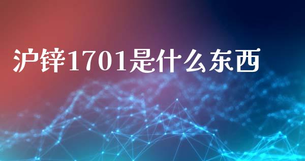 沪锌1701是什么东西_https://m.jnlaobingbanjia.com_全球市场_第1张