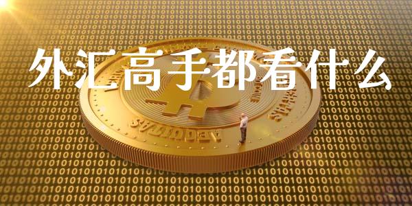 外汇高手都看什么_https://m.jnlaobingbanjia.com_全球市场_第1张