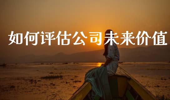 如何评估公司未来价值_https://m.jnlaobingbanjia.com_理财规划_第1张