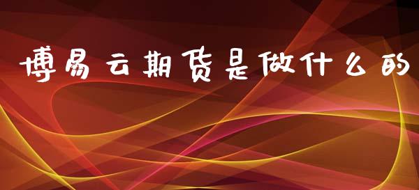 博易云期货是做什么的_https://m.jnlaobingbanjia.com_股市新闻_第1张