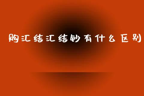 购汇结汇结钞有什么区别_https://m.jnlaobingbanjia.com_区块链_第1张