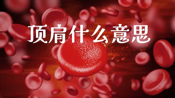 顶肩什么意思_https://m.jnlaobingbanjia.com_理财规划_第1张