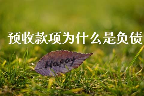 预收款项为什么是负债_https://m.jnlaobingbanjia.com_股市新闻_第1张
