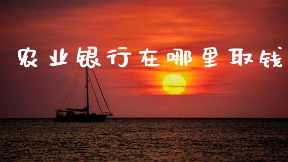 农业银行在哪里取钱_https://m.jnlaobingbanjia.com_基金市场_第1张