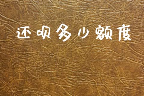 还呗多少额度_https://m.jnlaobingbanjia.com_理财规划_第1张