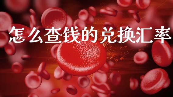 怎么查钱的兑换汇率_https://m.jnlaobingbanjia.com_基金市场_第1张