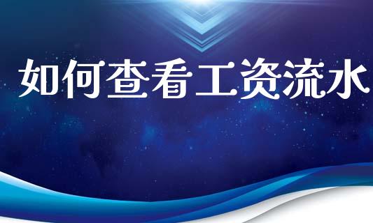 如何查看工资流水_https://m.jnlaobingbanjia.com_基金市场_第1张