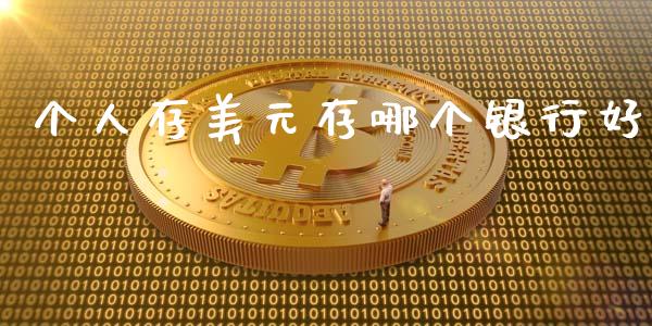 个人存美元存哪个银行好_https://m.jnlaobingbanjia.com_金融监管_第1张