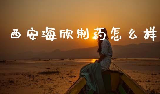 西安海欣制药怎么样_https://m.jnlaobingbanjia.com_股市新闻_第1张