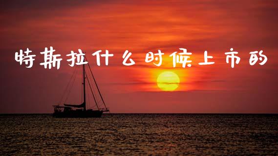 特斯拉什么时候上市的_https://m.jnlaobingbanjia.com_股市新闻_第1张