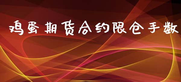 鸡蛋期货合约限仓手数_https://m.jnlaobingbanjia.com_理财规划_第1张