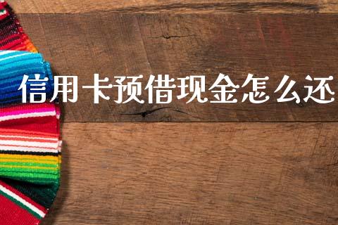 信用卡预借现金怎么还_https://m.jnlaobingbanjia.com_金融监管_第1张
