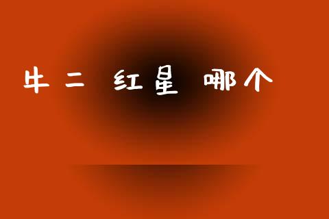 牛二 红星 哪个_https://m.jnlaobingbanjia.com_区块链_第1张