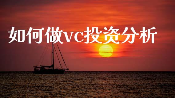 如何做vc投资分析_https://m.jnlaobingbanjia.com_理财规划_第1张