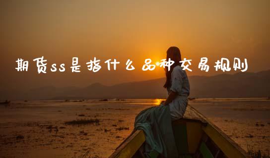 期货ss是指什么品种交易规则_https://m.jnlaobingbanjia.com_金融监管_第1张