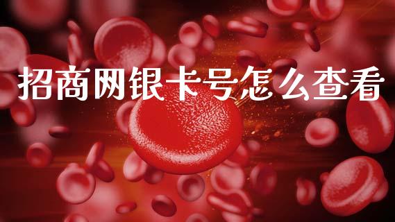 招商网银卡号怎么查看_https://m.jnlaobingbanjia.com_理财规划_第1张