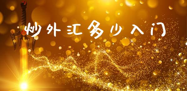 炒外汇多少入门_https://m.jnlaobingbanjia.com_全球市场_第1张