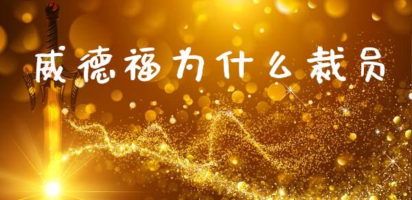 威德福为什么裁员_https://m.jnlaobingbanjia.com_理财规划_第1张