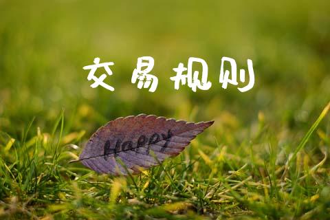 交易规则_https://m.jnlaobingbanjia.com_全球市场_第1张
