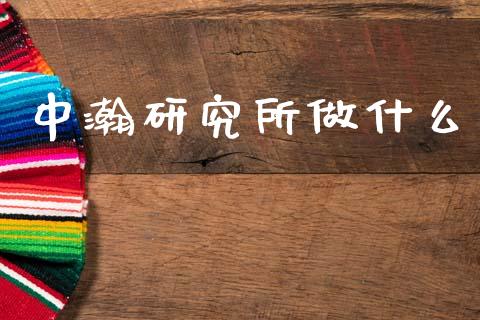 中瀚研究所做什么_https://m.jnlaobingbanjia.com_区块链_第1张