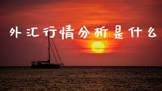 外汇行情分析是什么_https://m.jnlaobingbanjia.com_区块链_第1张