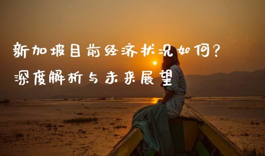 新加坡目前经济状况如何？深度解析与未来展望_https://m.jnlaobingbanjia.com_基金市场_第1张