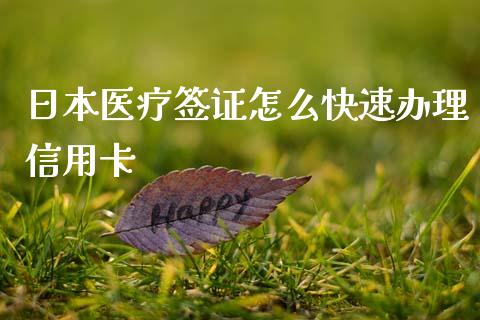日本医疗签证怎么快速办理信用卡_https://m.jnlaobingbanjia.com_区块链_第1张