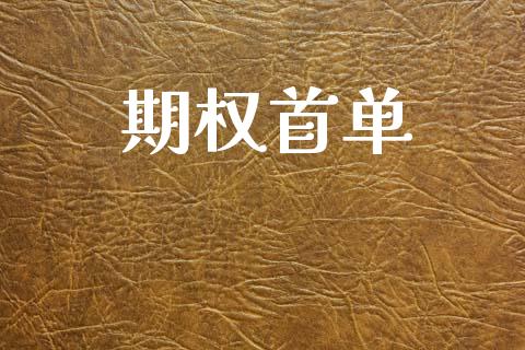 期权首单_https://m.jnlaobingbanjia.com_股市新闻_第1张