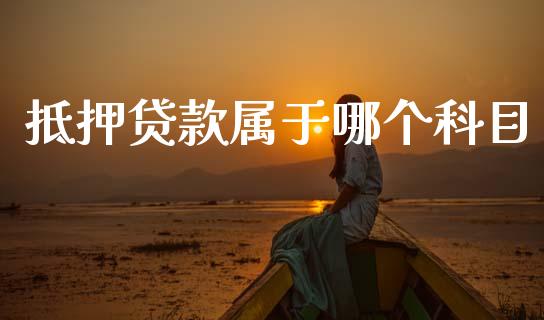 抵押贷款属于哪个科目_https://m.jnlaobingbanjia.com_区块链_第1张