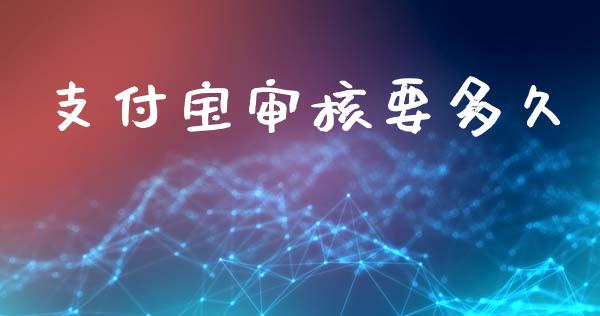 支付宝审核要多久_https://m.jnlaobingbanjia.com_股市新闻_第1张